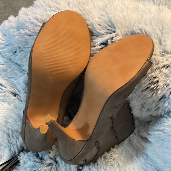 Torrid B Tau Woven Peep Toe heel Size 9M - Picture 8 of 11